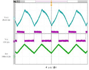 測試條件:Vin=12V, Vout=5V, Iout=0.7A