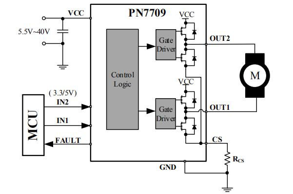 PN7709 40v 炮炮短视频黄版成人APP電路圖